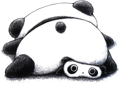 tare panda cartoon