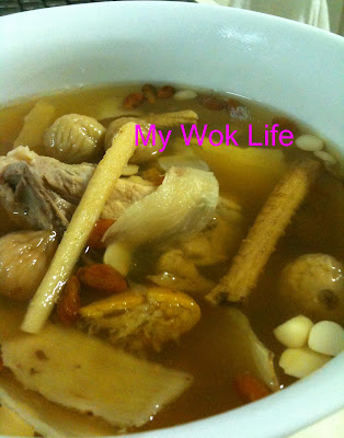 My Wok Life Cooking Blog - Lung Nourishing Chinese Tonic Soup (止咳润肺汤) -