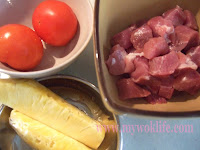 My Wok Life Cooking Blog - Authentic Sweet and Sour Pork (凤梨咕老肉) -