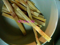 My Wok Life Cooking Blog - Sugar Cane Fish Meat Drumsticks -