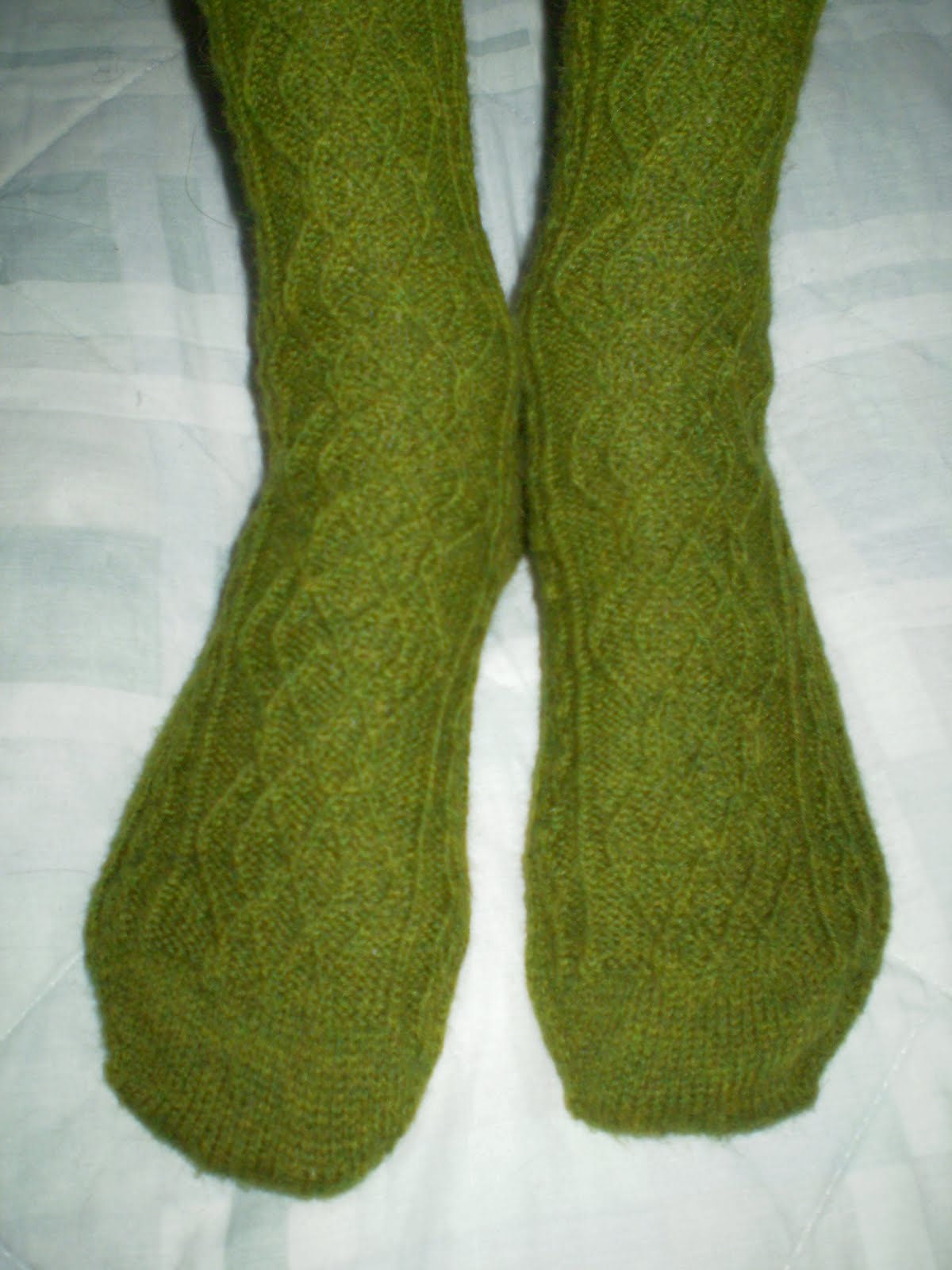 Knitting Cowgirls: Richards Aran Socks