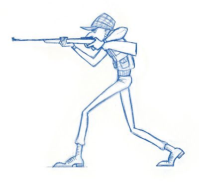 Sketch Pad, etc.: The Hunter sketches