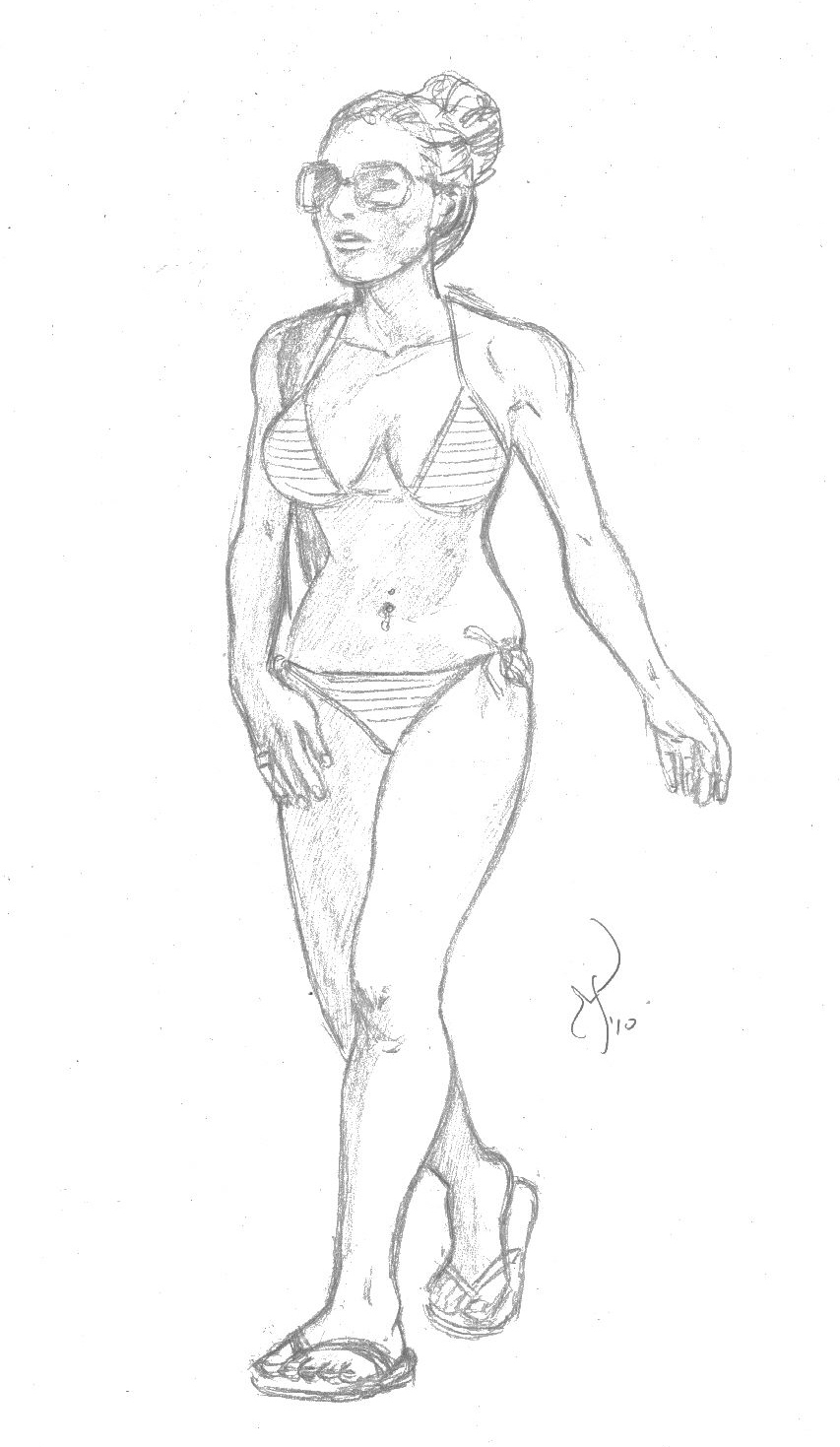 Drawing Bikini