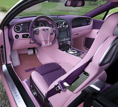 2009 Mansory Bentley Continental GT Speed Vitesse Rose - Cockpit