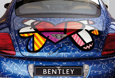 Romero Britto Bentley Continental GT 2009 - Rear Section