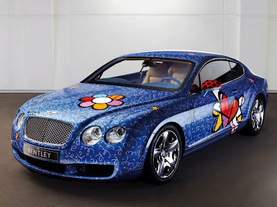 2009 Bentley Continental GT by Romero Britto - Front Angle