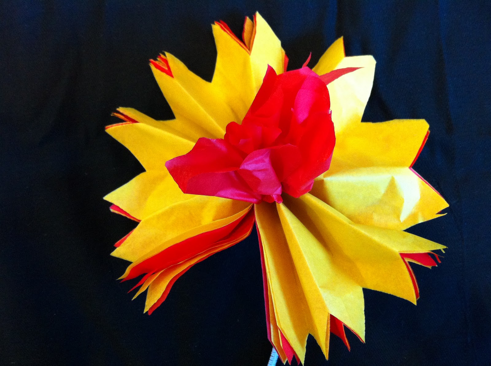 A Savvy Life A Savvy Craft Tissue Paper Flowers