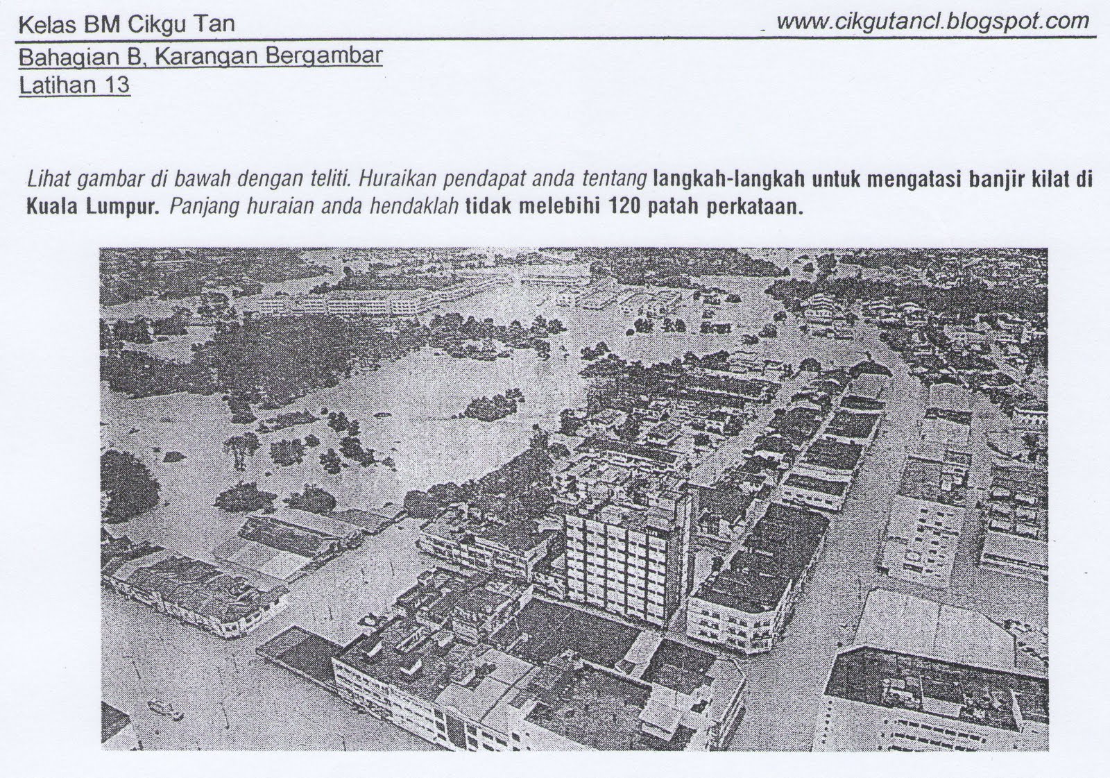 LAMAN BLOG CIKGU TAN CL Karangan Bergambar  Langkahlangkah untuk