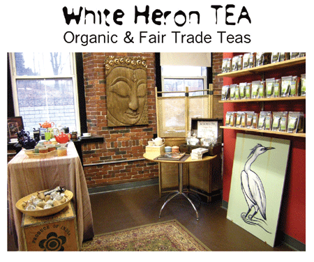 White Heron TEA Organic and Fair Trade Tea