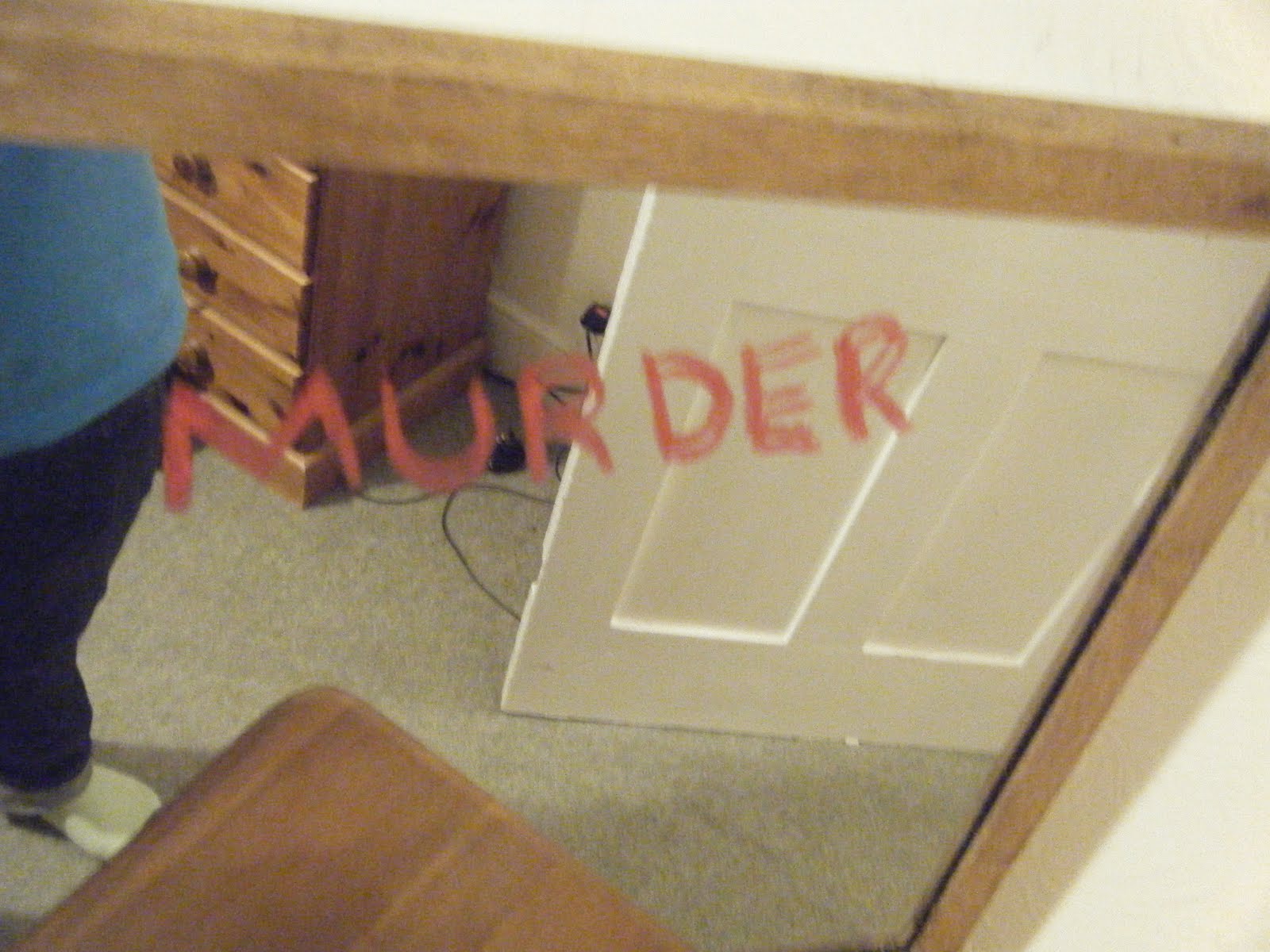 Vendetta Writing on the Mirror