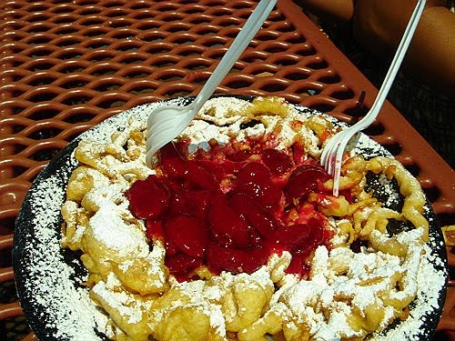 Funnel Cake Sundae