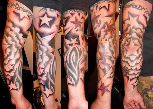 One of the most popular types of tattoo is the sleeve tattoo