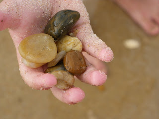 Stones from Hossegor beach