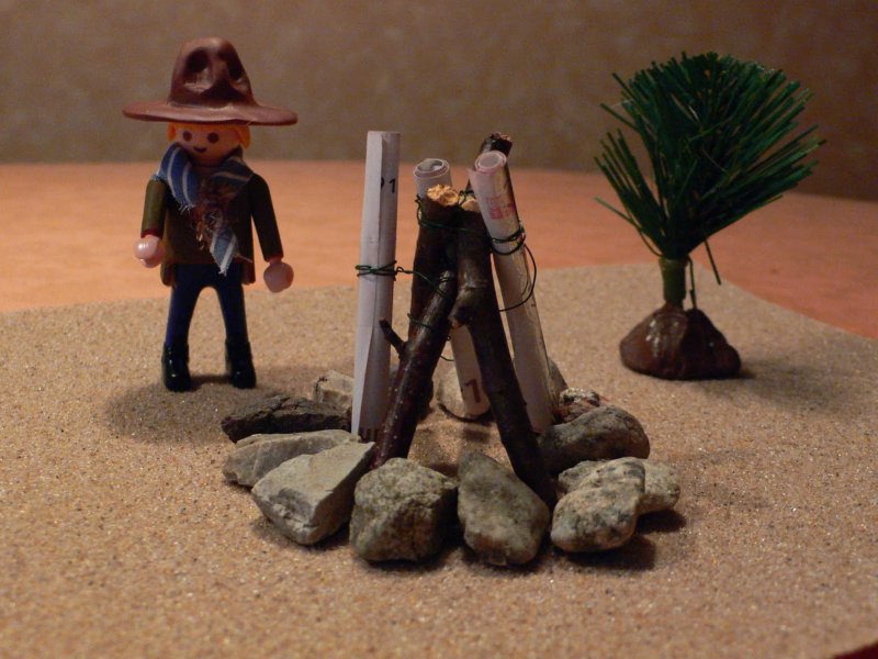 Stempel Biene Oktober 2016