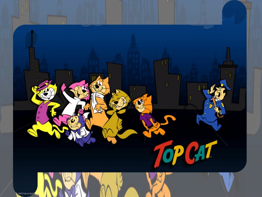 I Love Cartoon Our Cute Top Cat