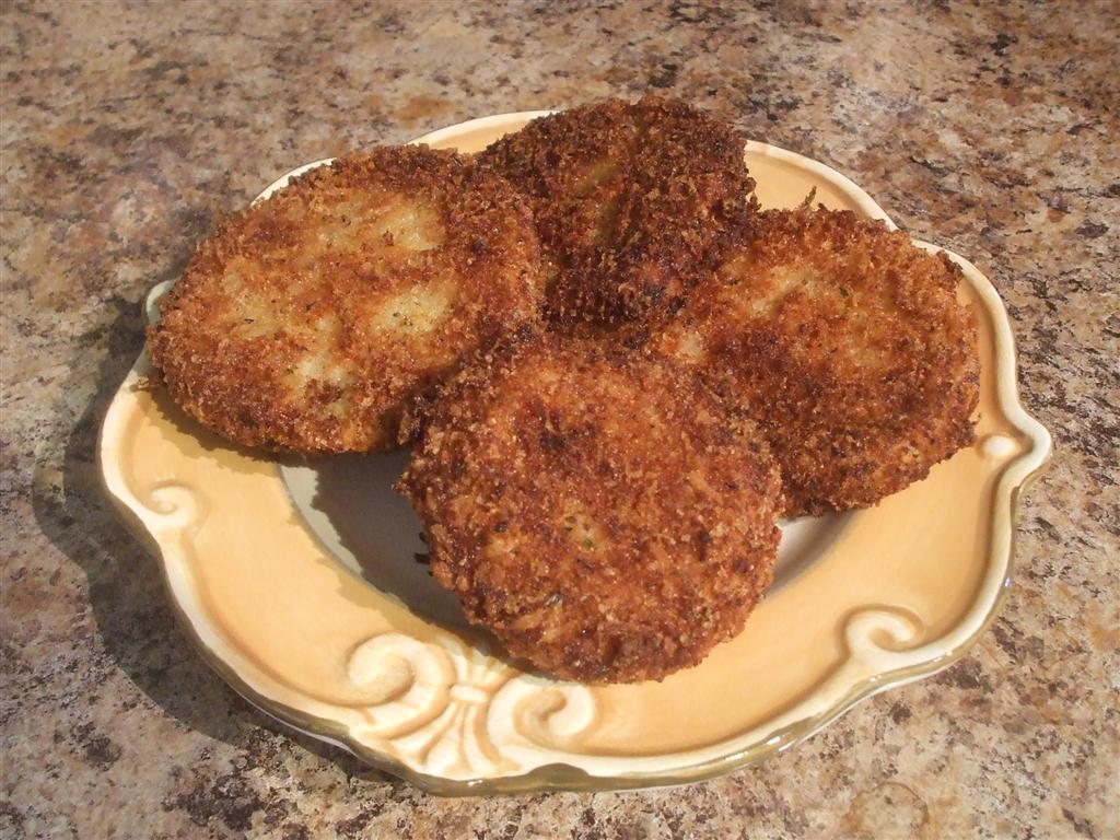 Simple Fare, Fairly Simple PankoParm Crusted Fried Green Tomatoes