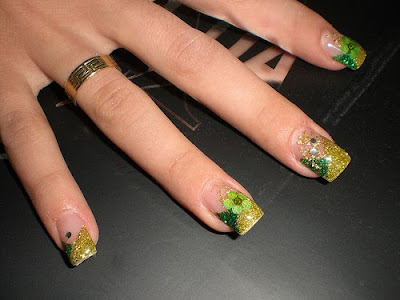nail designs,  flower nails