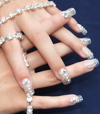 best nail art, wedding nails 