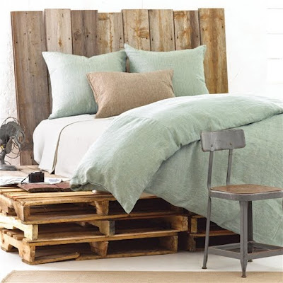 Pine Cone Hill Chambray Linen Ocean Duvet Cover Everything Turquoise