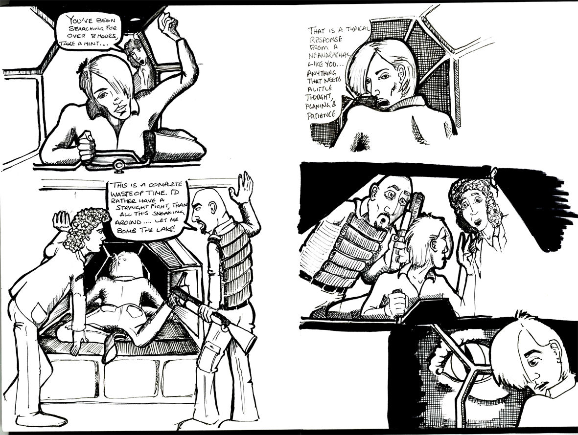 Cartoon Claustrophobic