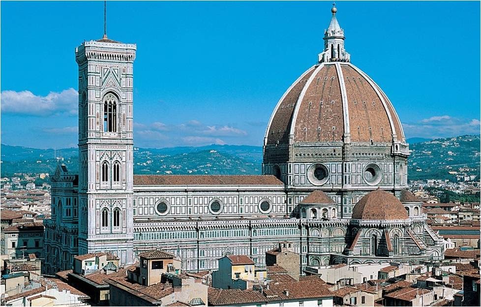 Renaissance: FILIPPO BRUNELLESCHI, dome of Florence Cathedral (view