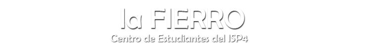 Agrupación estudiantil "Fierro"