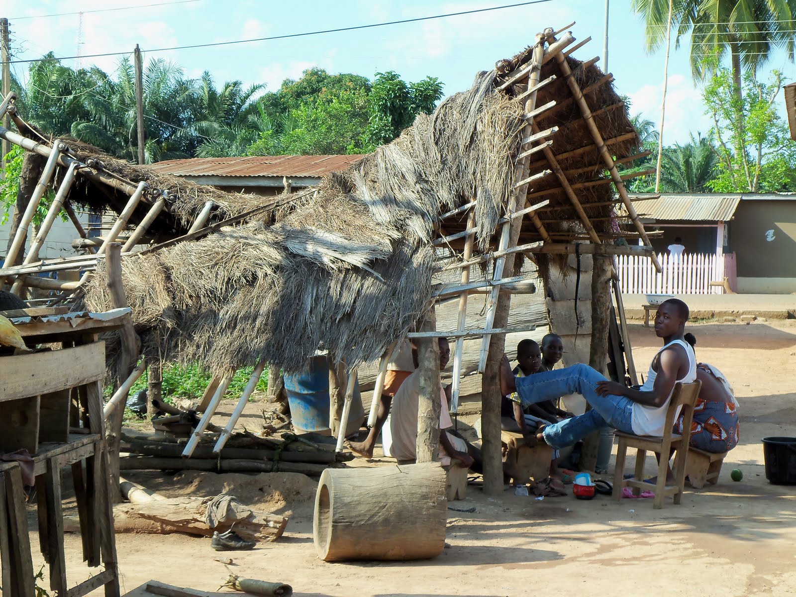 Where in the World is Miss Gowan? A traditional African Kitchen