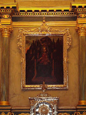 Pintura Virgen de la Monserrate