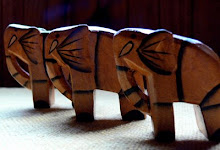 elefantes de madera $ 2.900