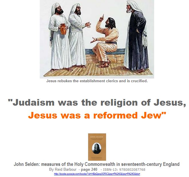 Jesus was a reformed Jew