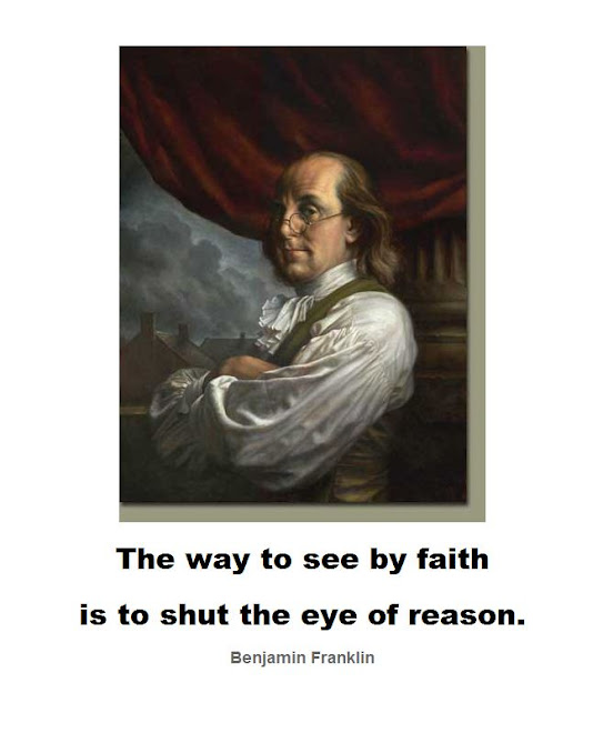 To shut the eye of reason