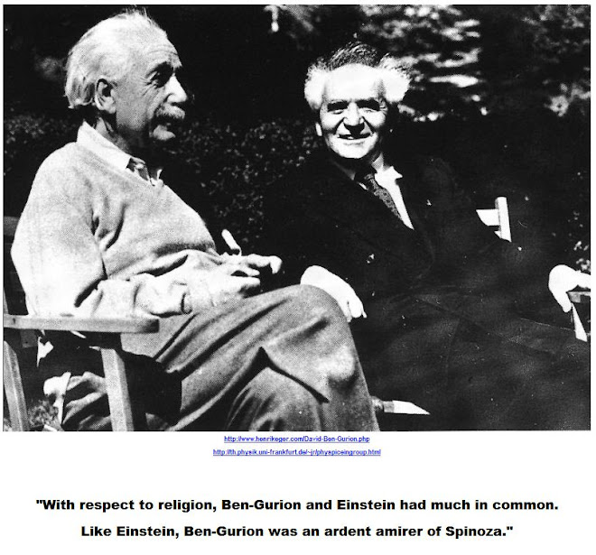 With respect to religion, Ben-Gurion and Einstein had much in common