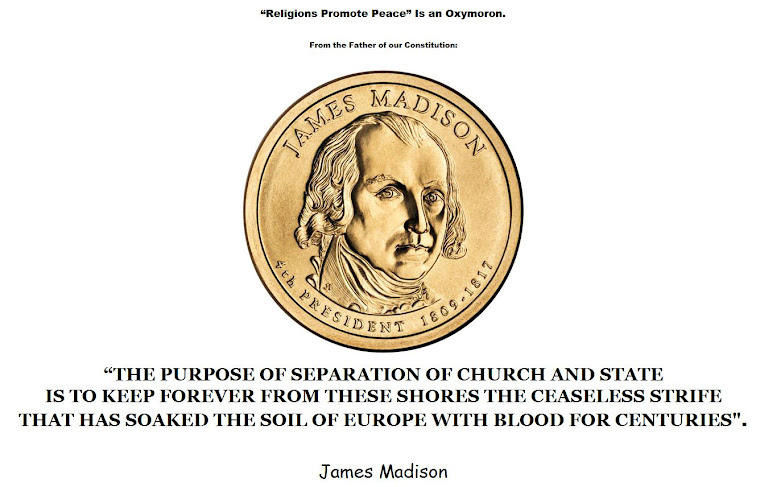 Religions Promote Peace Is an Oxymoron