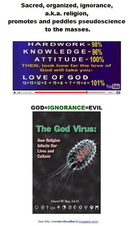 Love of pseudoscience and ignorance.