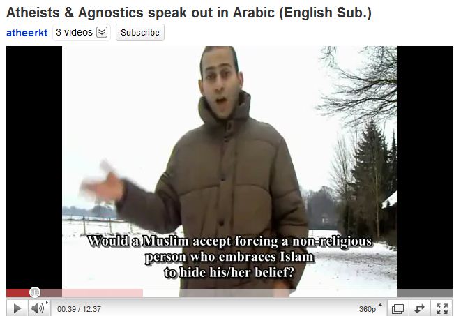 Muslim Atheists & Agnostics speak out in Arabic (English Sub.)