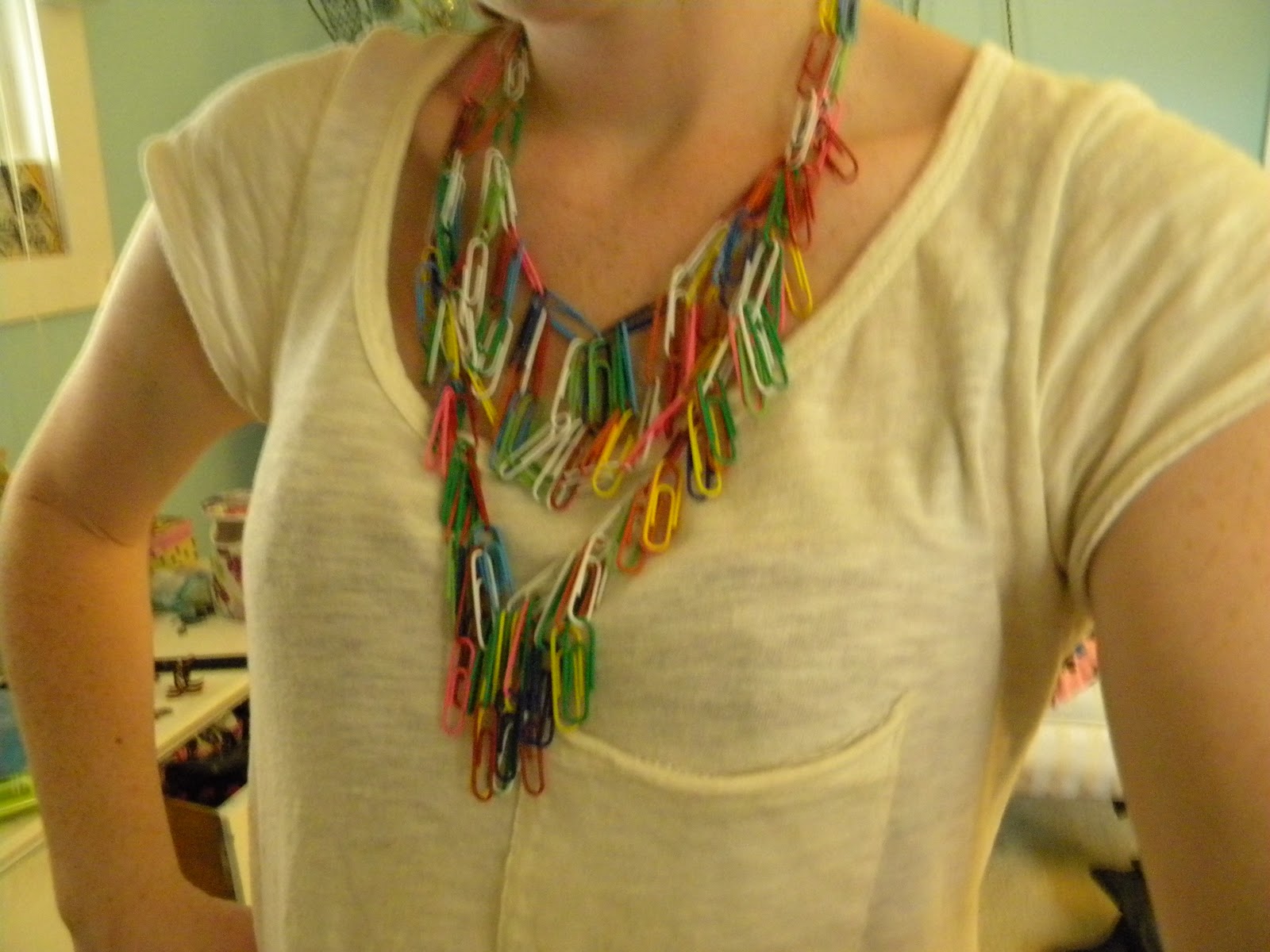 Eye For Fashion How To Paperclip Necklace