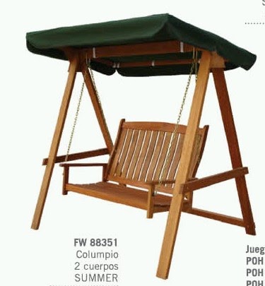 MUEBLES DE JARDIN - Columpios - Decoractual - Diseño y Decoración