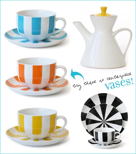 DECORAR LA COCINA CON TAZAS A RAYAS CON MUCHOS COLORES - Decoractual