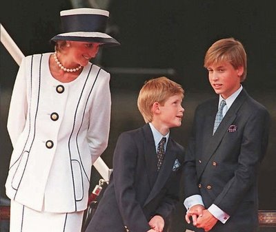 princess diana funeral queen. princess diana funeral william