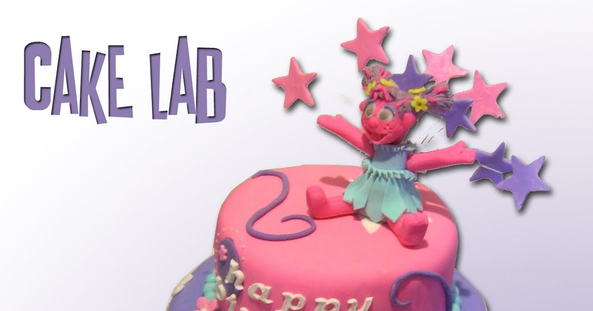 ZacO Cakes Abby Cadabby 1st Birthday Cake