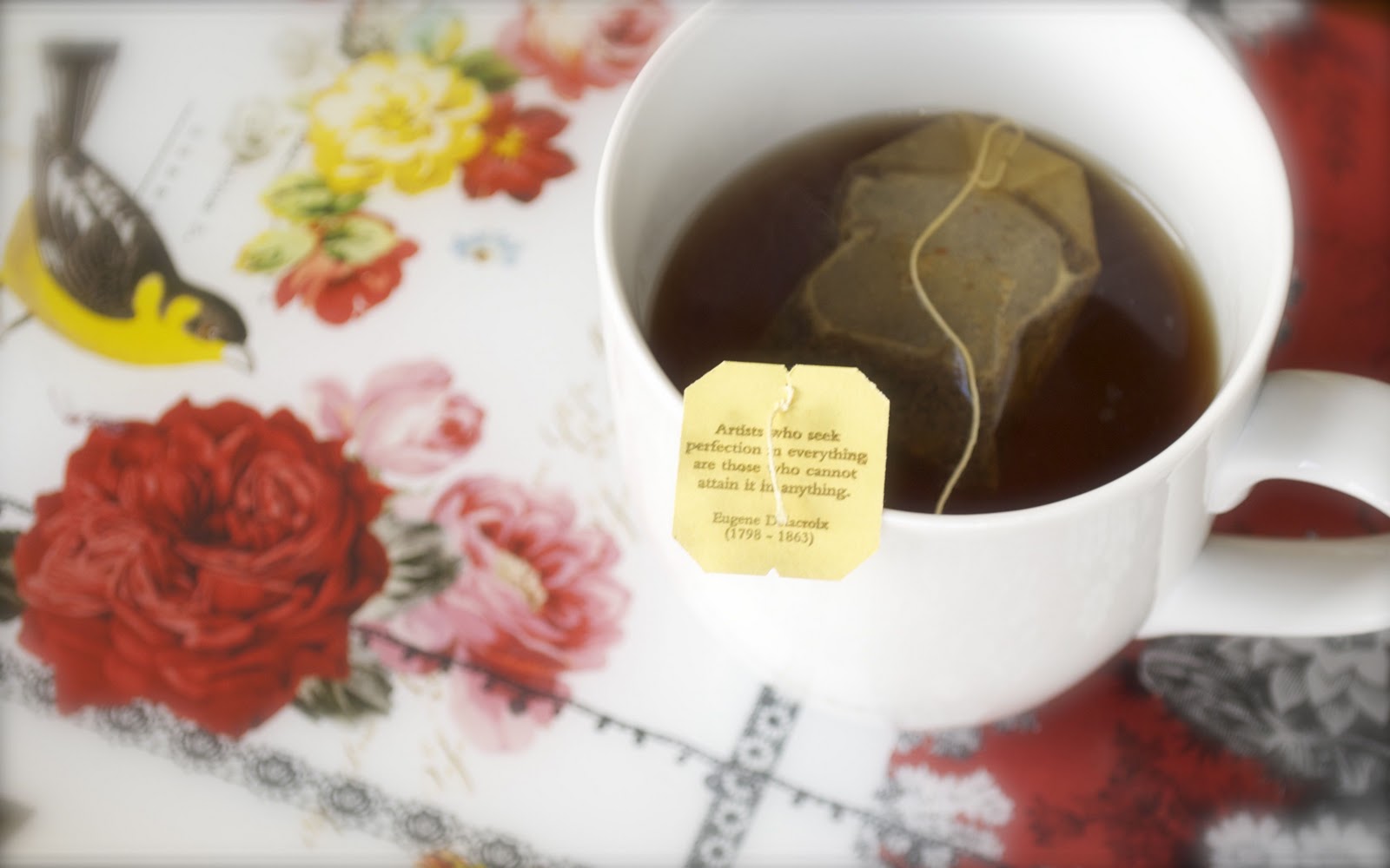 THE SMALLEST SPARROW Tea Bag Wisdom