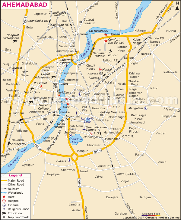 Ahmedabad - Fact File | Ahmedabad City Portal