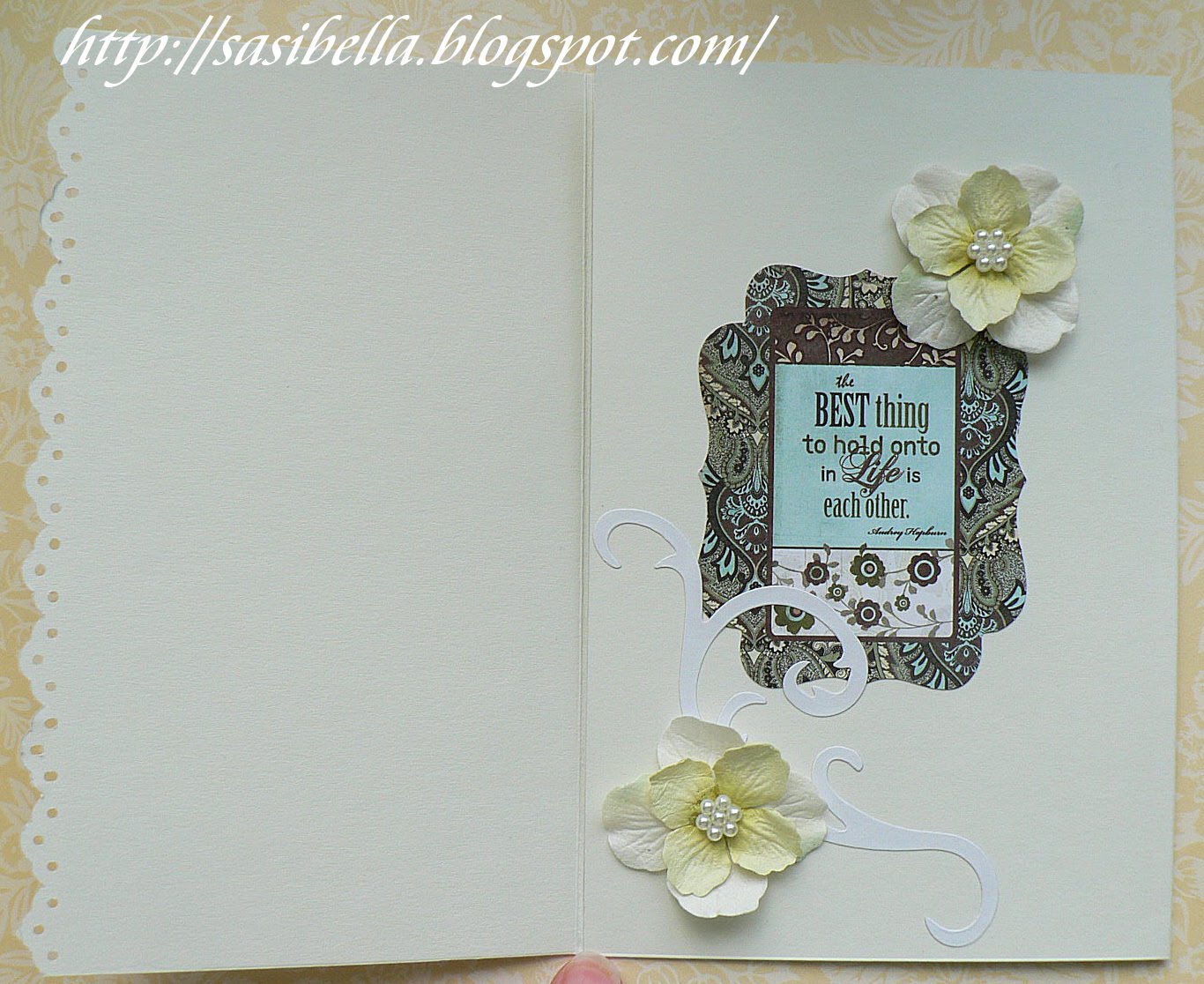 Tri Fold Card Wieder Mal Hochzeit Sasibella