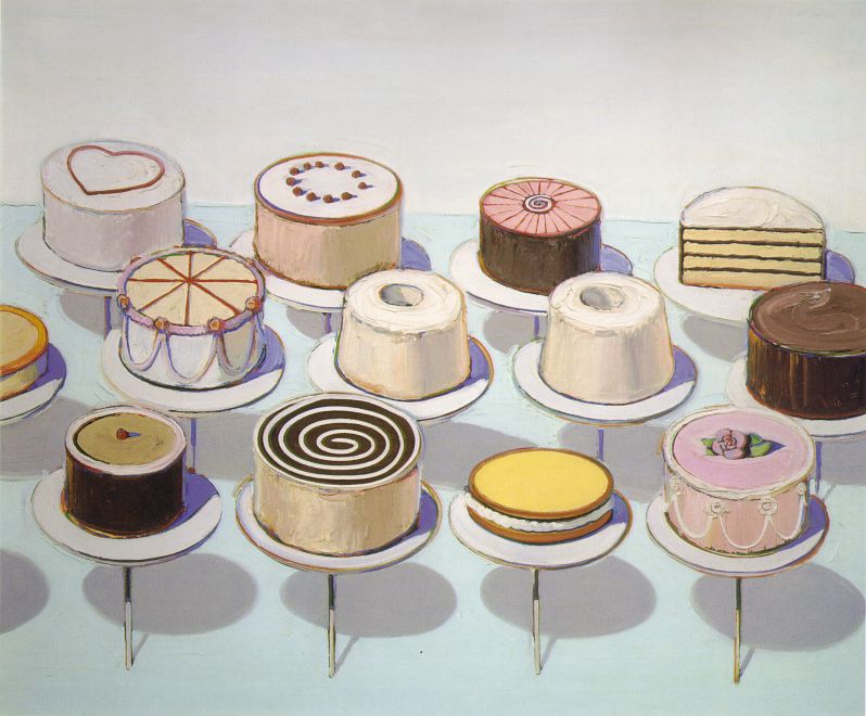 cake paintings by Wayne