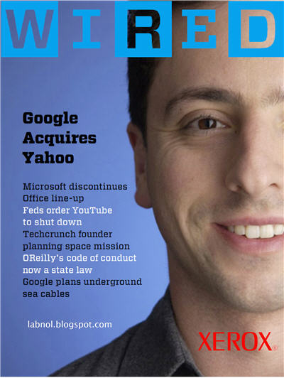 Wired Magazine Cover Story- Google Acquires Microsoft