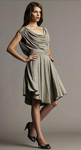 Cowl Dress