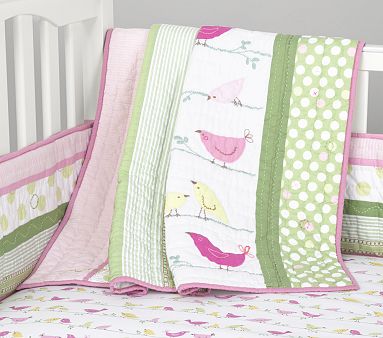 Custom Nursery Art By Kimberly Pottery Barn Baby Penelope Birds