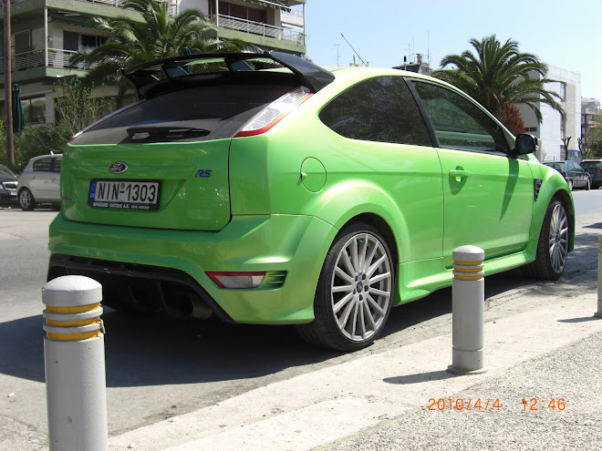 Focus RS -O poza foarte reusita