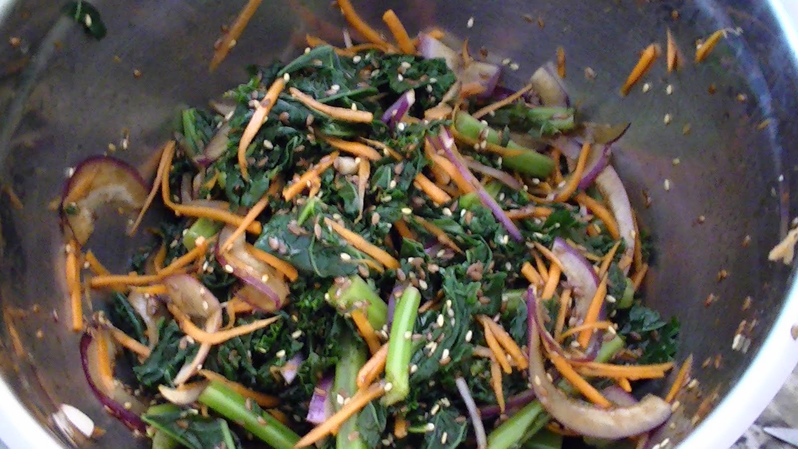 Dinner and a Concert Oriental Kale Salad