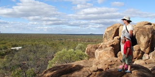 Rejser til Undara National Park, Queensland, Australien